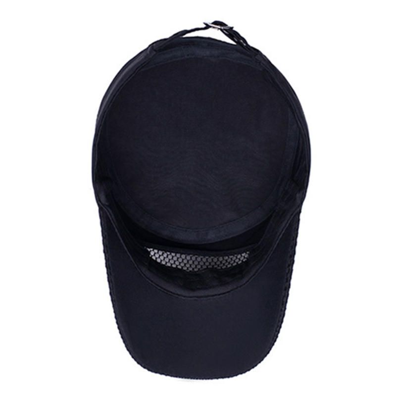 Unisex Mesh Szybkoschnący Vintage Płaskie Kapelusze Outdoor Sport Army Kapelusz Regulowane CZapki Z Daszkiem