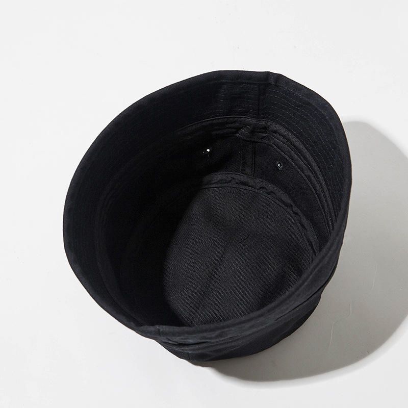 Unisex Solid Color Bawełniane Kapelusze Wiadro