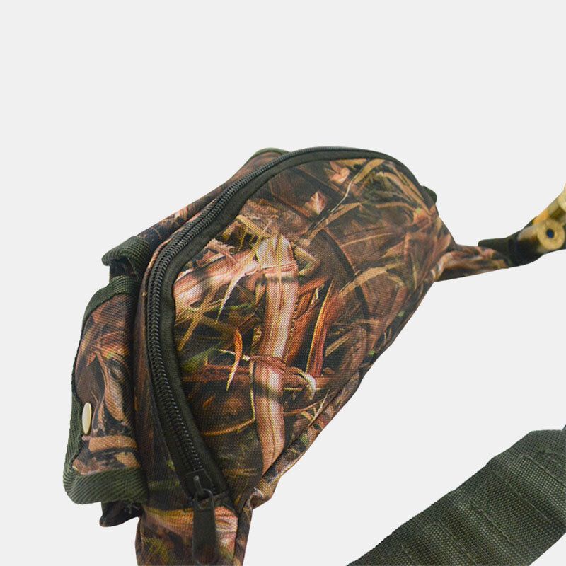 Mężczyźni Oxford Camouflages Wielofunkcyjna Torba Na Talię Myśliwską Regulowana Torba Taktyczna