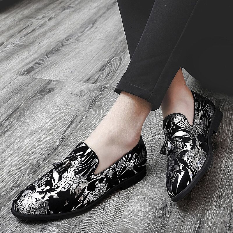Męskie Obuwie Łodzi Antypoślizgowe Miękkie Slip On Outdoor Płaskie Wygodne Buty