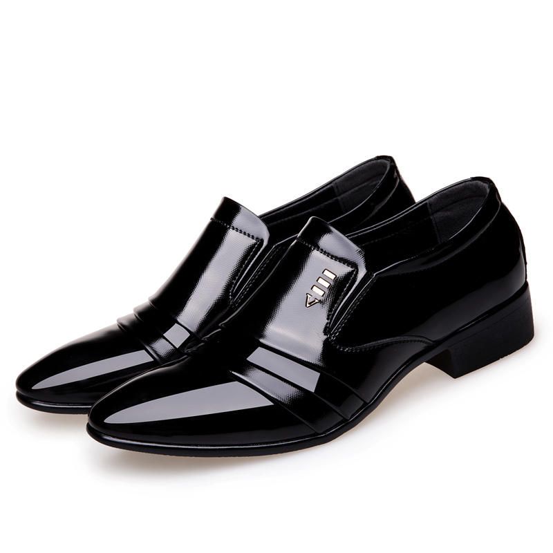 Miękka Skóra Formalne Biznesowe Buty Sukienka Oksfordzie