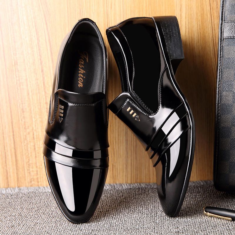 Miękka Skóra Formalne Biznesowe Buty Sukienka Oksfordzie