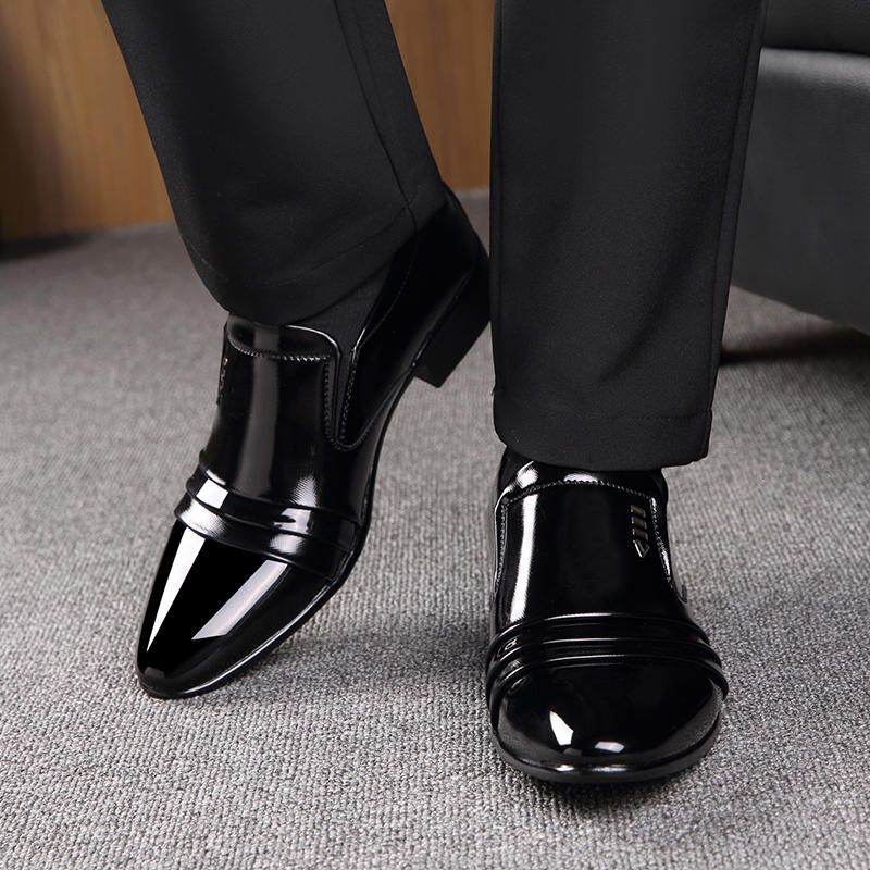 Miękka Skóra Formalne Biznesowe Buty Sukienka Oksfordzie