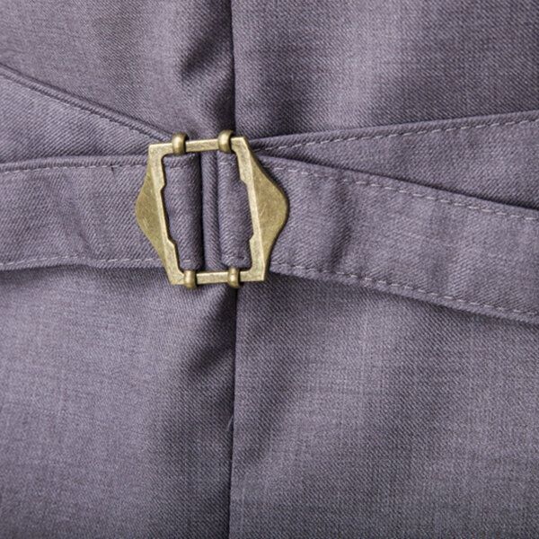 Męskie Kamizelki W Stylu Brytyjskim Slim Fit Business Fashion Casual Dwurzędowe Kamizelki