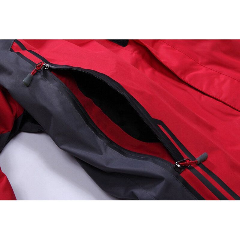 Męska Dwuczęściowa Wodoodporna Wiatrówka Outdoor Ski Jacket