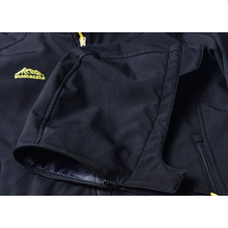 Męska Kurtka Outdoorowa Soft Shell Wodoodporna I Wiatroszczelna