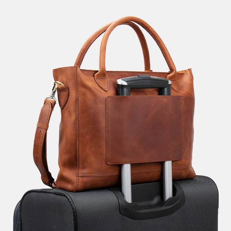 Kobiety Vintage Tassel Decor Duża Pojemność Torba Crossbody Torba Wielofunkcyjna Miękka Torebka Ze Sztucznego Futra