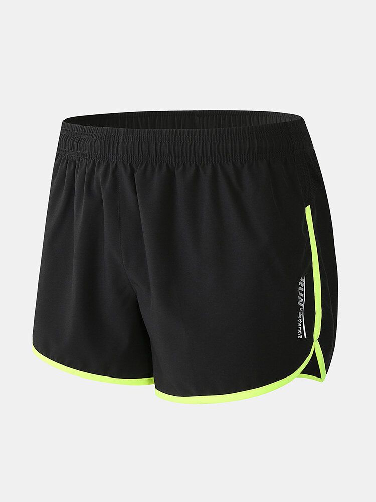 Męskie Sportowe Szorty Z Siatki Patchworkowej Ze Sznurkiem Oddychające Szybkoschnące Szorty Na Deskę