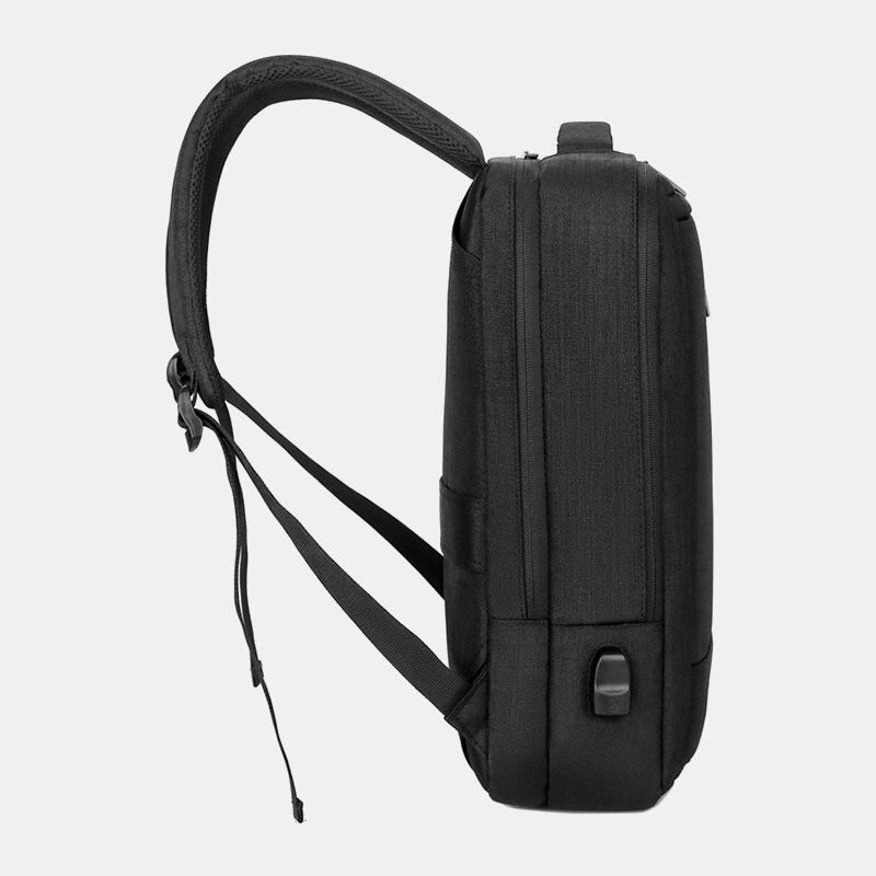 Męska Torba Na Laptopa Oxford 15.6 Cal Usb Do Ładowania Plecaka Na Laptopa