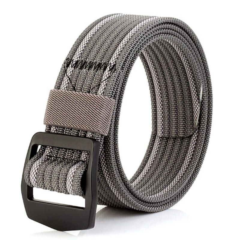 120 cm Męski Elastyczny Pleciony Splot Elastyczny Nylonowe Paski Wojskowe Outdoor Sport Tactical Belt