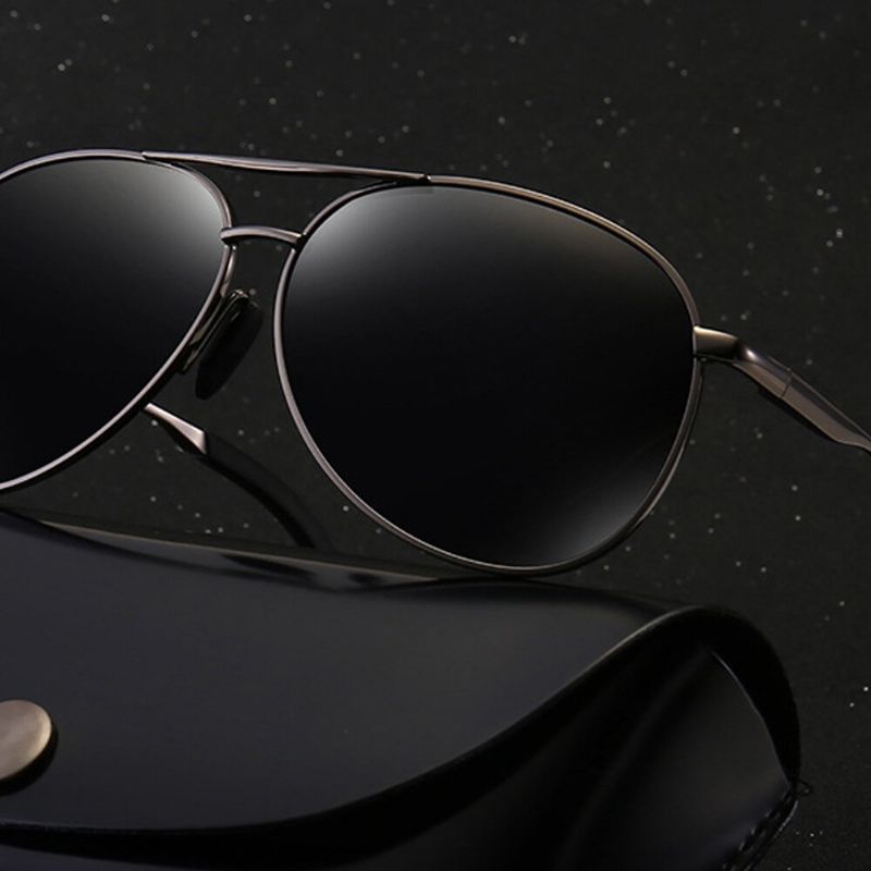 Moda Męska Hipster Okulary Przeciwsłoneczne Wiosenne Nogi Okulary Przeciwsłoneczne Zmieniające Kolor