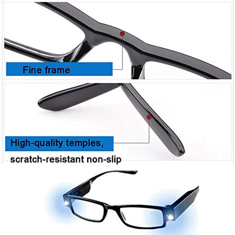 Okulary Do CZytania W Oprawkach Okulary Spektakularne Ze Światłem Led